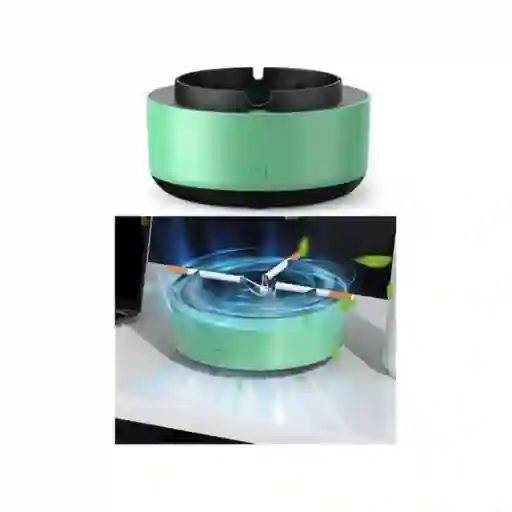 Cenicero Purificador Con Filtro Reductor De Humo