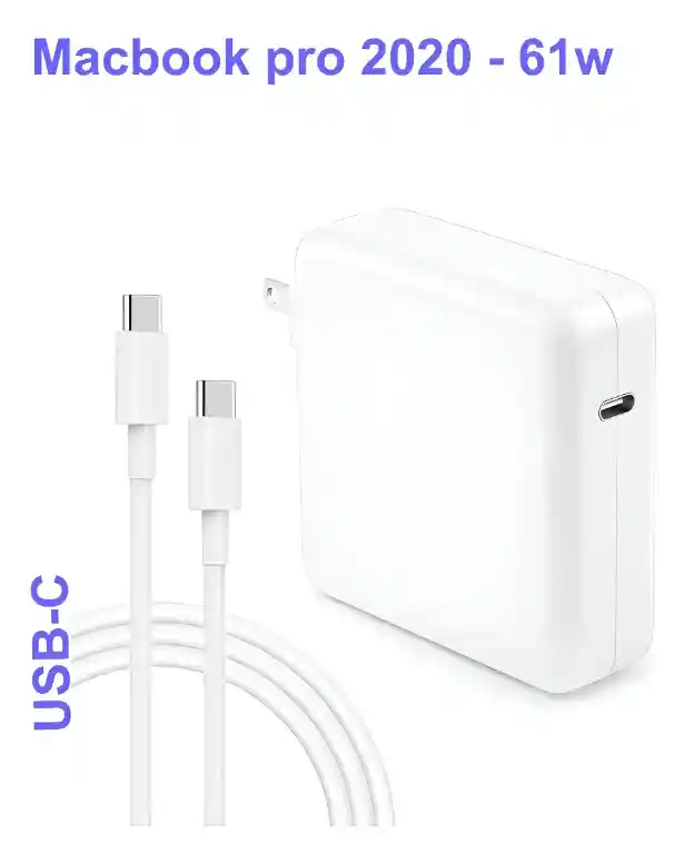 Cargador Genérico Mac Tipo C 61w 100-240v