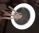 Bombillo Led Con Ventilador 25w
