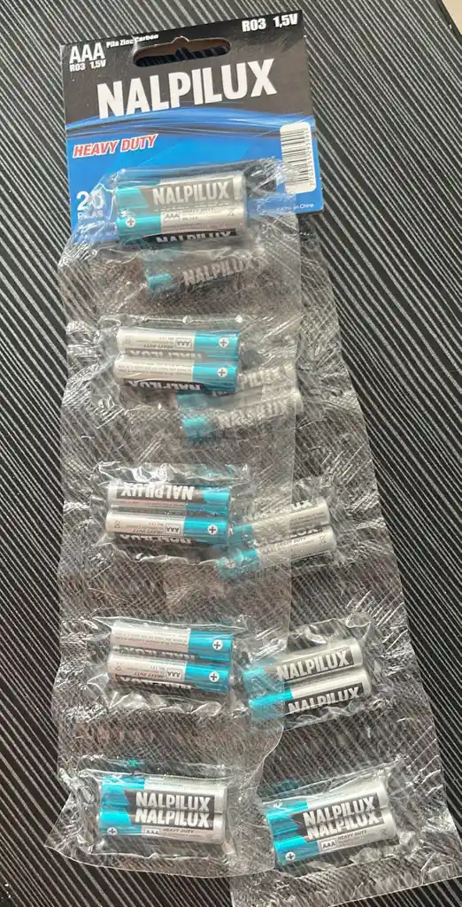 Pila Nalpilux Aaa Tira X10