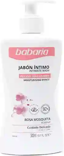 Jabon Intimo Babaria Rosa Mosqueta 300 Ml