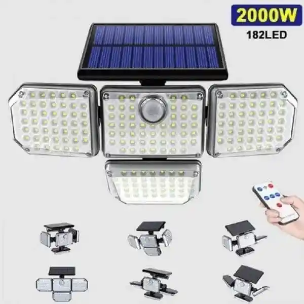 Reflector Con Panel Solar X4