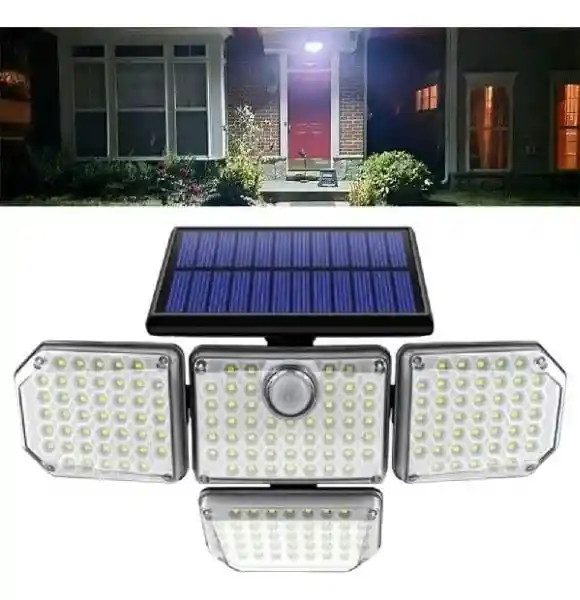 Reflector Con Panel Solar X4