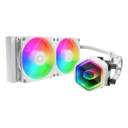 Refrigeración Liquida Cooler Master Masterliquid 240 Core Ii Rgb (blanco)