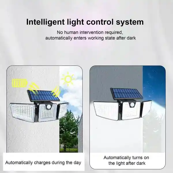 Reflector Con Panel Solar X3