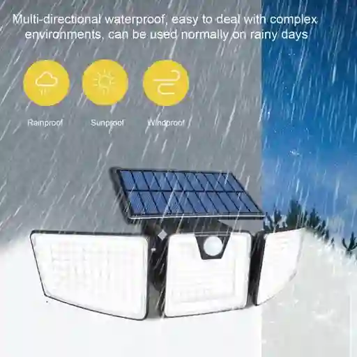 Reflector Con Panel Solar X3