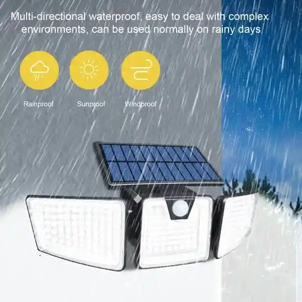 Reflector Con Panel Solar X3