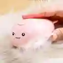 Cepillo A Vapor Para Mascotas Bonito Cepillo De Masaje Rosado Desmontable Antiestático