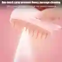 Cepillo A Vapor Para Mascotas Bonito Cepillo De Masaje Rosado Desmontable Antiestático