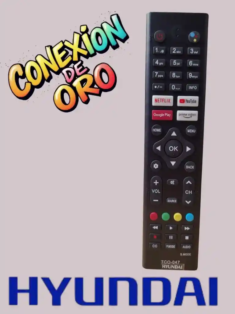 Control Remoto Tv Hyundai Tco-047