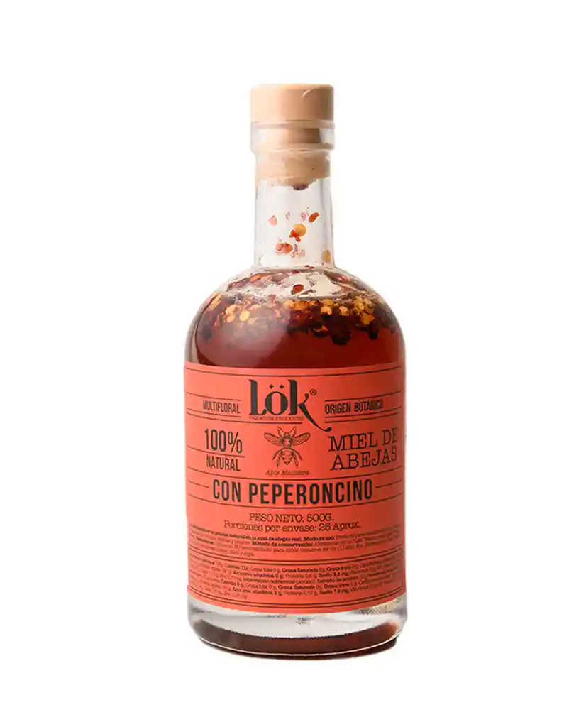 Miel Con Peperoncino Lok 500 Ml