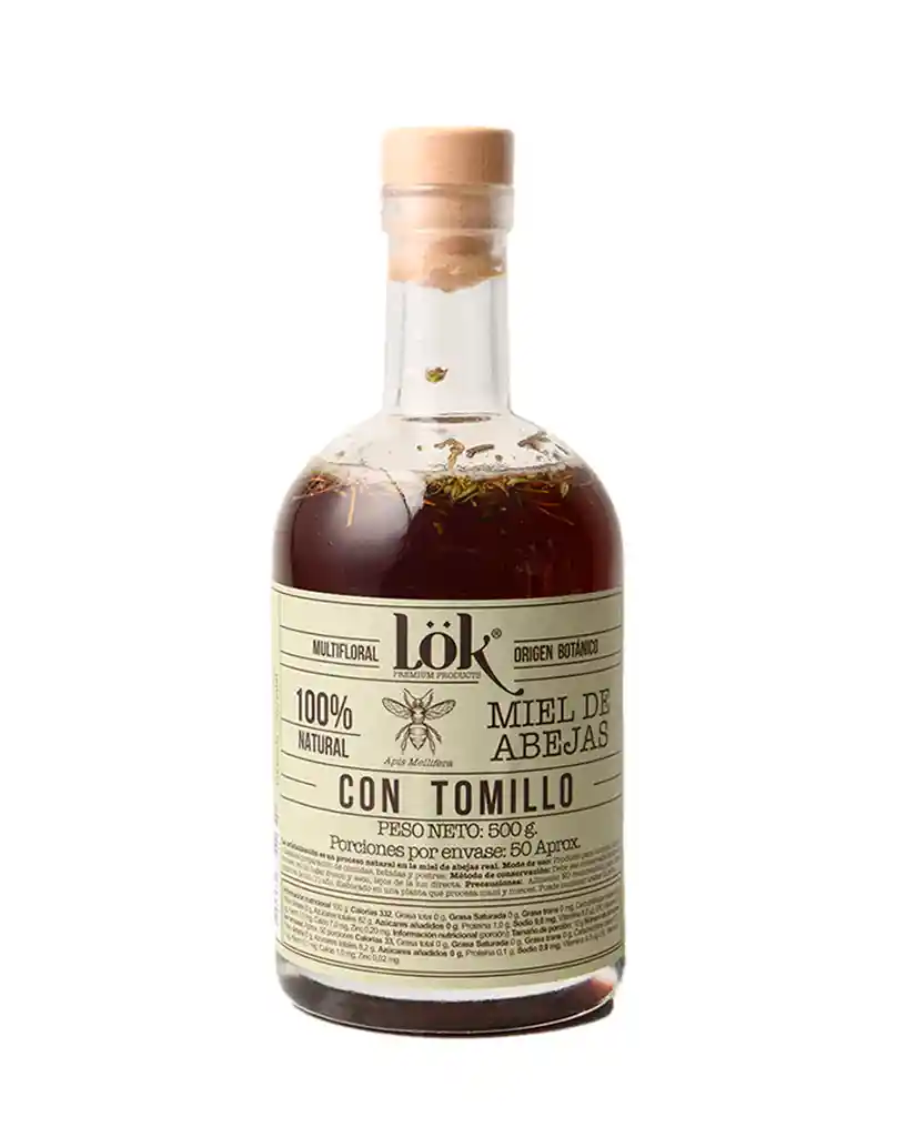 Miel Con Tomillo Lok 500 Ml