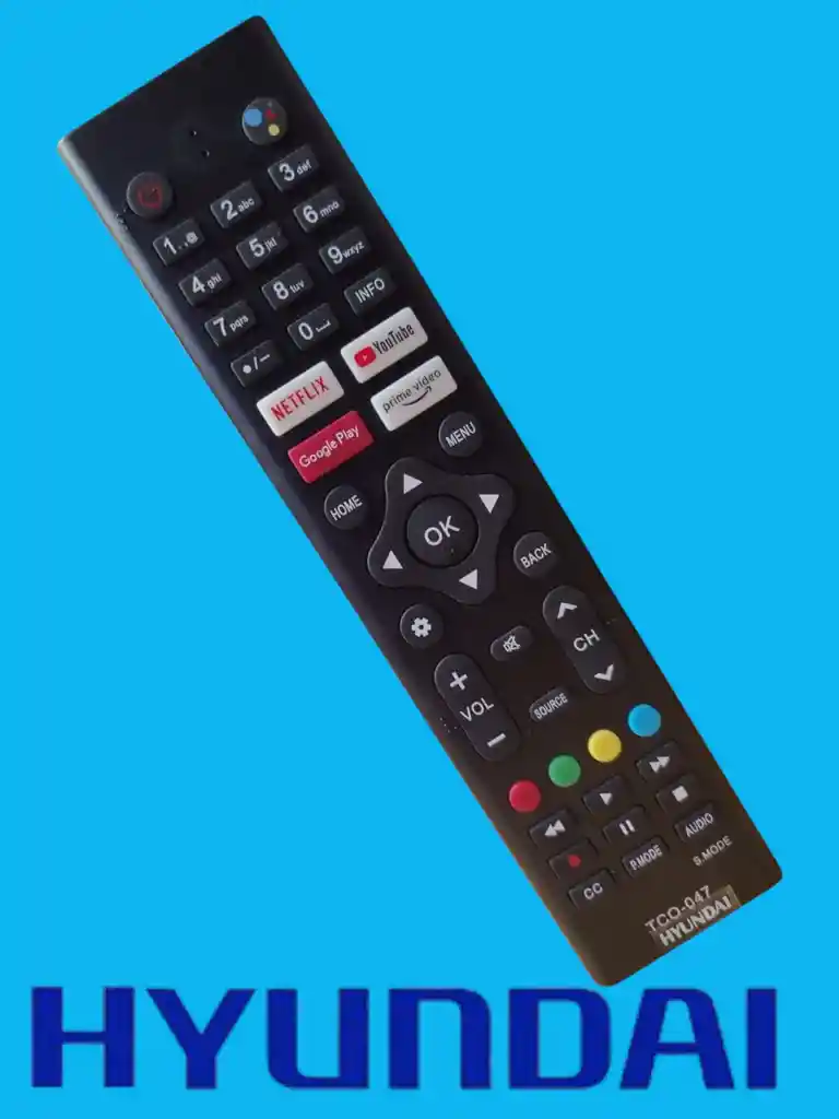 Control Remoto Tv Hyundai Tco-047