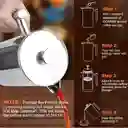 Prensa Francesa Acero Inoxidable Doble Pared Triple Filtro 600ml