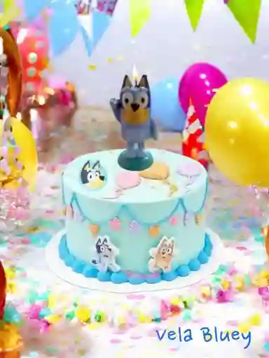 Vela De Cumpleaños Bluey