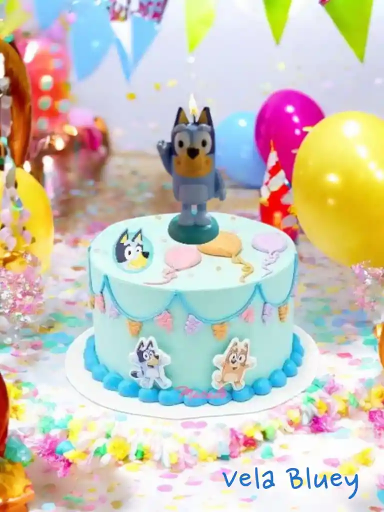 Vela De Cumpleaños Bluey