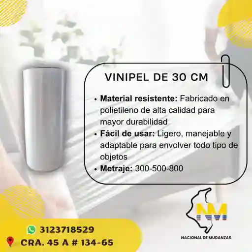 Vinipel - Pelex 30 Cm X 500 Mtrs