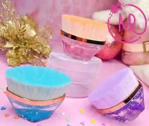 Brocha De Cerdas Suaves Para Aplicación De Base De Maquillaje