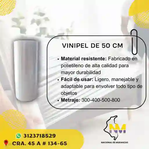 Vinipel - Pelex 50 Cm X 500 Mtrs
