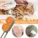 Cepillo A Vapor Para Mascotas Bonito Cepillo De Masaje Crema Desmontable Antiestático