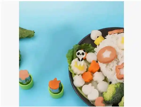 Kit Cortador De Figuras Moldes Para Comidas De Niños