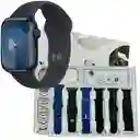 Combo Smartwatch V11 Reloj Clasic + Audífonos + 7 Manillas