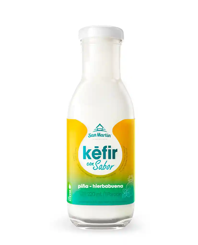 Kéfir Artesanal Piña Hierbabuena San Martin 220 Ml