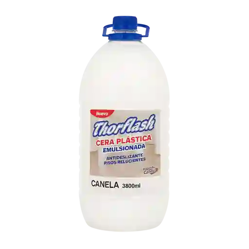 Cera Plastica Thorflash 3,8 Litros Canela - Blanco