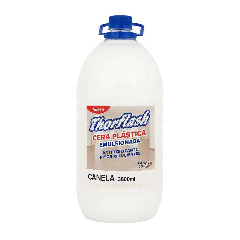 Cera Plastica Thorflash 3,8 Litros Canela - Blanco