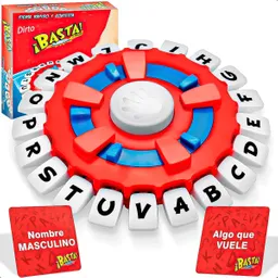 Juegos Mesa Familiar Juego De Palabras Basta Niños