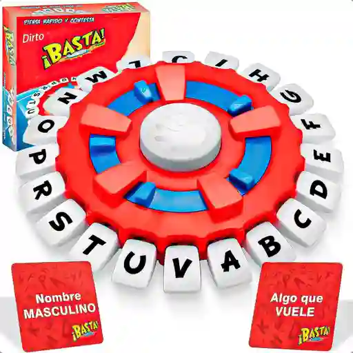 Juegos Mesa Familiar Juego De Palabras Basta Niños
