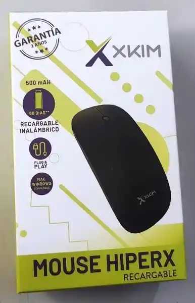 Hiperx Mouse Inalambrico Recargable Silencioso Xkim