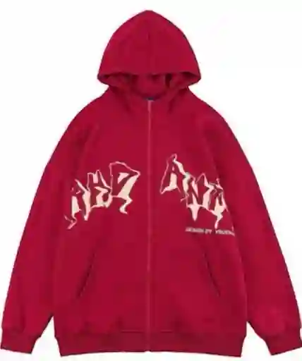 Buzo O Hoodie Rojo Talla M