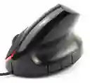 Mouse Vertical 5d Ergonomico Conexión Cable Usb Color Negro