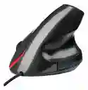 Mouse Vertical 5d Ergonomico Conexión Cable Usb Color Negro