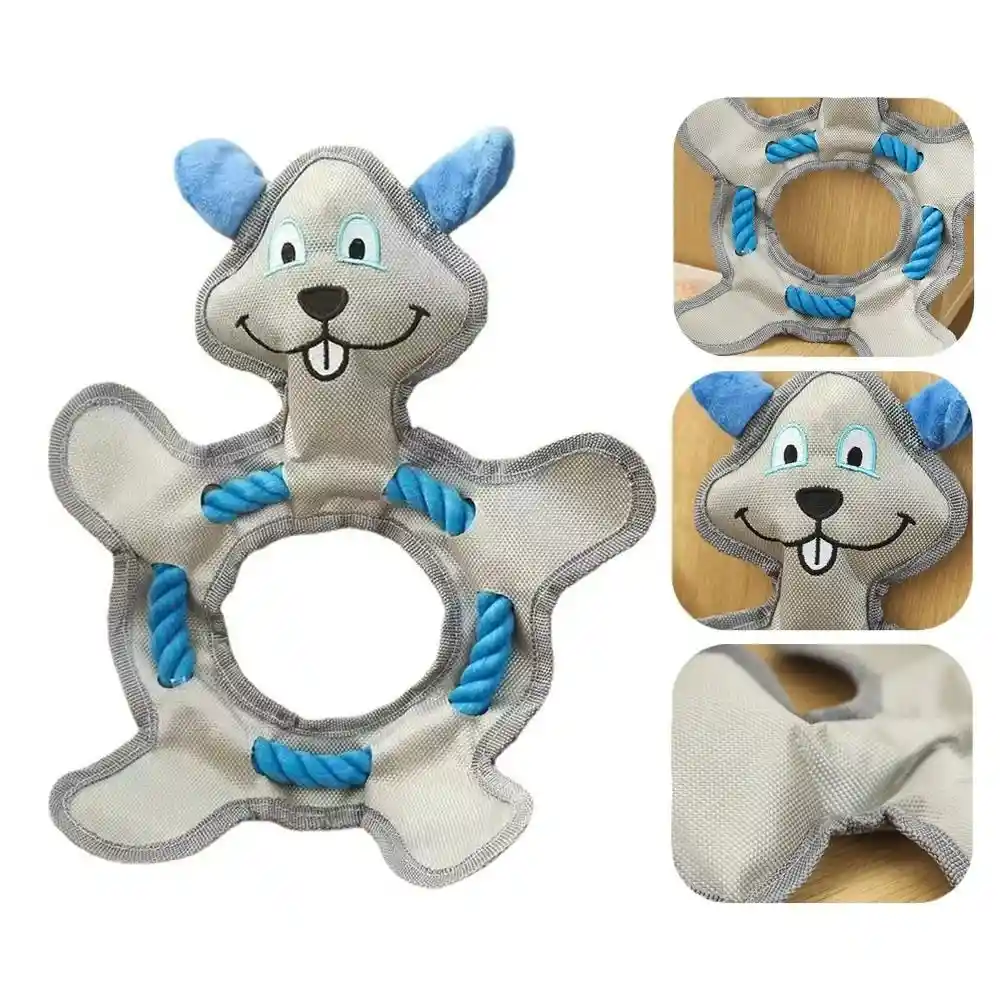 Juguete Para Perros Resistente Juguete Interactivo Con Sonido Chirriante Juguete Disco Volador Para Mascotas