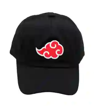 Gorra Akatsuki Naruto Nube Roja Bordado