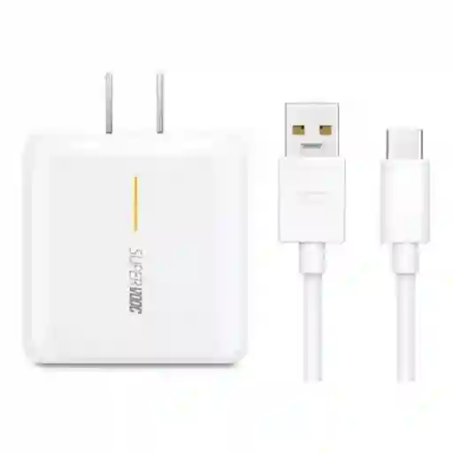 Kit Cargador Original Oppo 65w Ultrarrapida Cable Tipo C