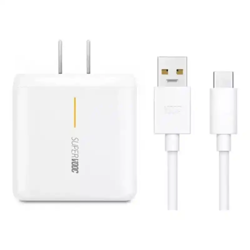 Kit Cargador Original Oppo 65w Ultrarrapida Cable Tipo C