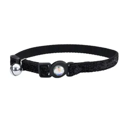 Collar Coastal Brillante Negro