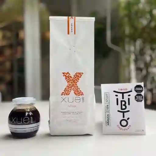 Kit Regalo Café Origen + Chocolate Tibitó Y Miel – Kit Regalo Xue