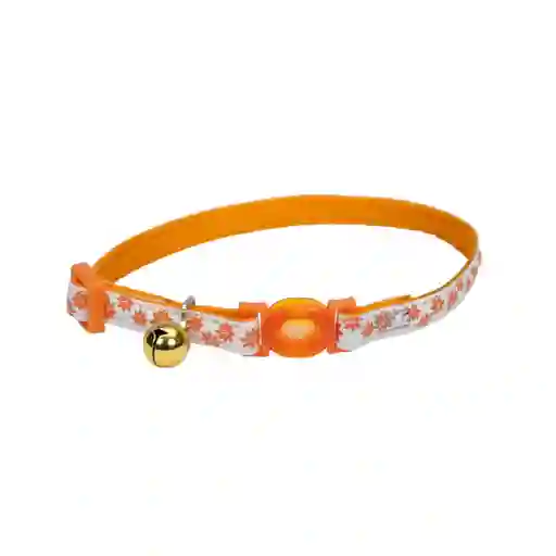 Collar Coastal Glow Flores Naranja