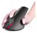 Mouse Gamer Vertical Inalámbrico Recargable Negro