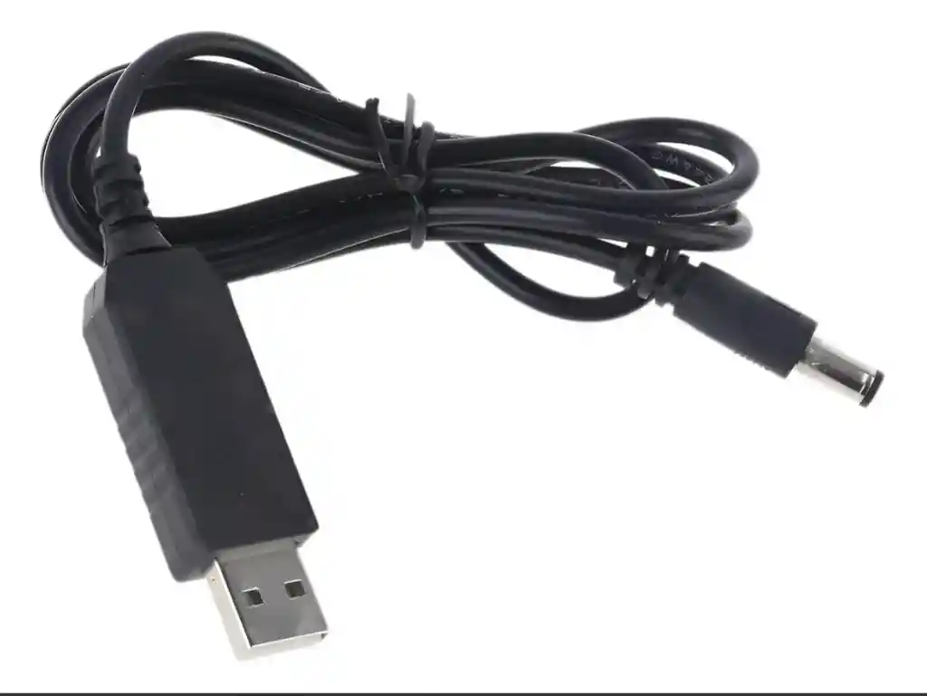 Cable Usb A Dc Power Boost 1m Negro