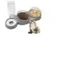 Tazones Para Gatos, Dispensador Automático De Agua 3 En 1, Dispensador De Comida Yt-10021