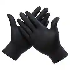 Guantes De Nitrilo / Negro / Talla M