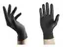 Guantes De Nitrilo / Negro / Talla M