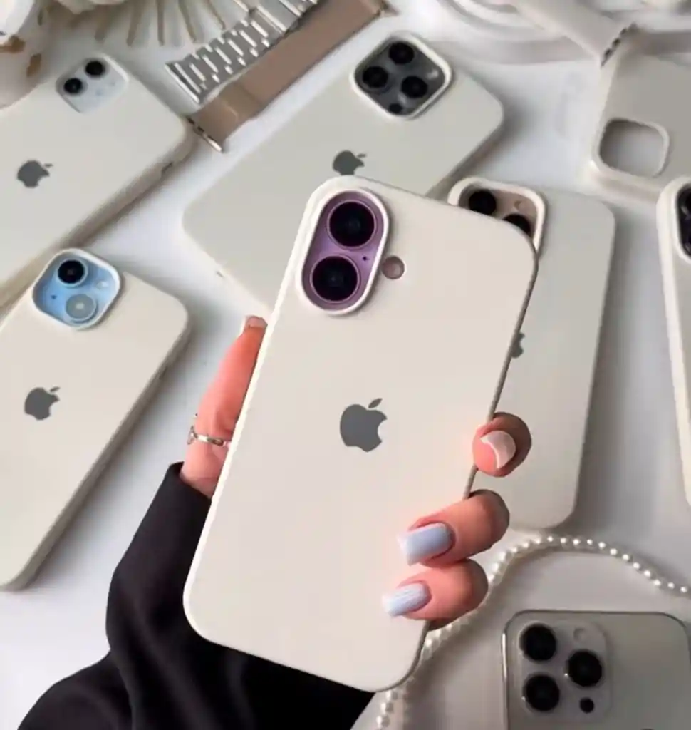 Silicone Case Iphone 16 Beige