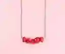 Collar Coral Acero 45 Cm