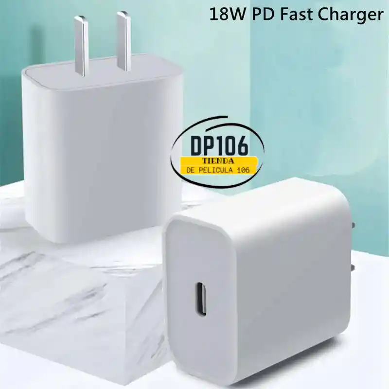 Adaptador Tipo-c 18w Carga Rapida / Marranito